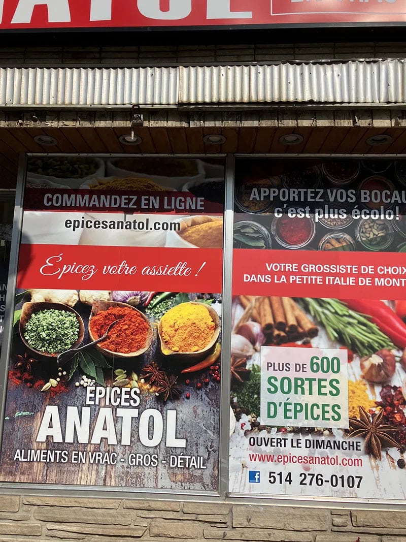 vitrine promotionnelle